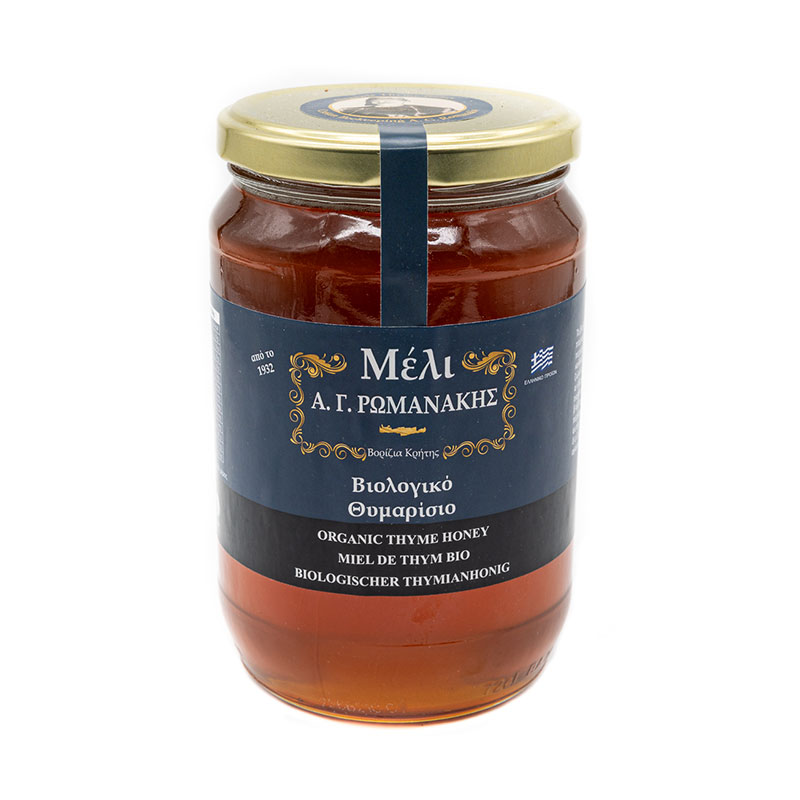 ORGANIC THYME CRETAN HONEY