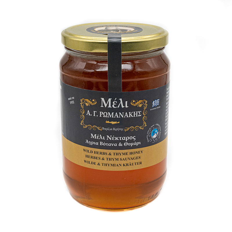 WILD HERBS & THYME CRETAN HONEY